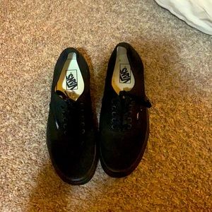 Men’s Blacked-Out Vans